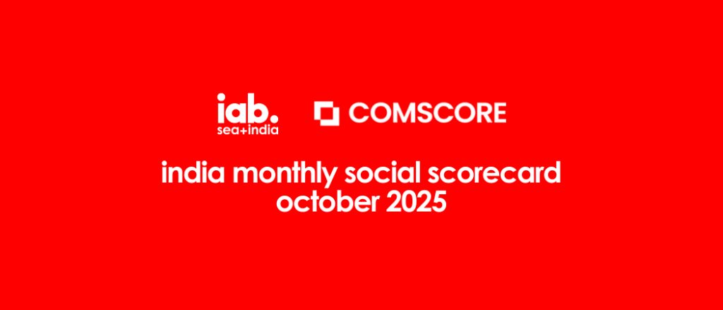comscore india monthly social scorecard october 2025