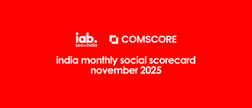 comscore india monthly social scorecard november 2025